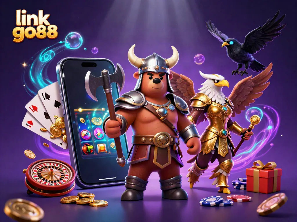 Win big with the engaging link go88 platform featuring vibrant characters and thrilling casino elements.