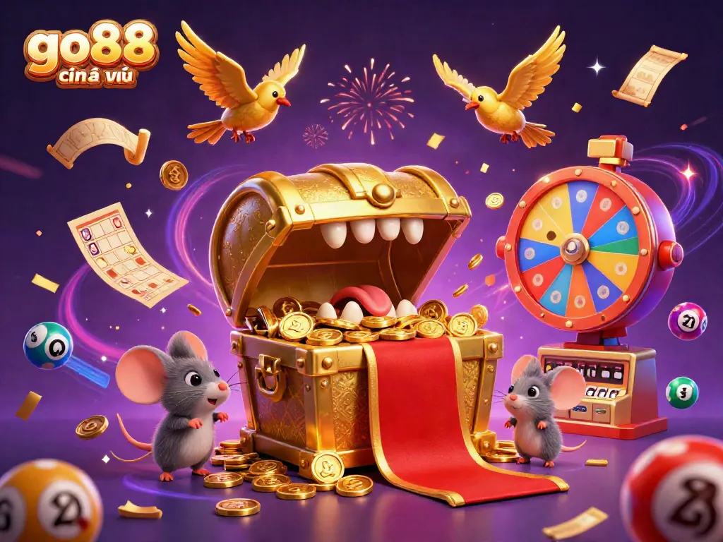 Experience go88 chính thức with vibrant colorful themes and exciting lottery elements, enticing gamblers.