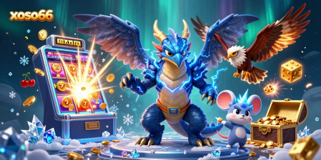 Experience exciting wins at xoso66 with dynamic casino elements and vibrant characters.